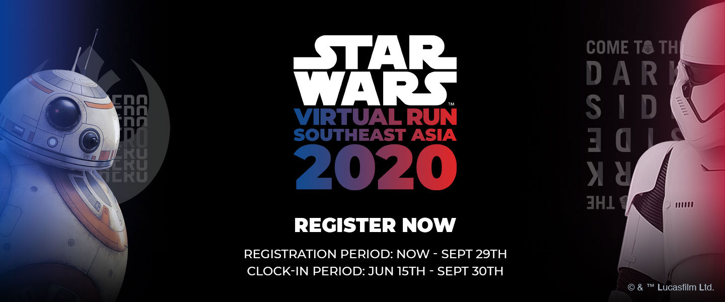 Star Wars Virtual Run Southeast Asia 2020