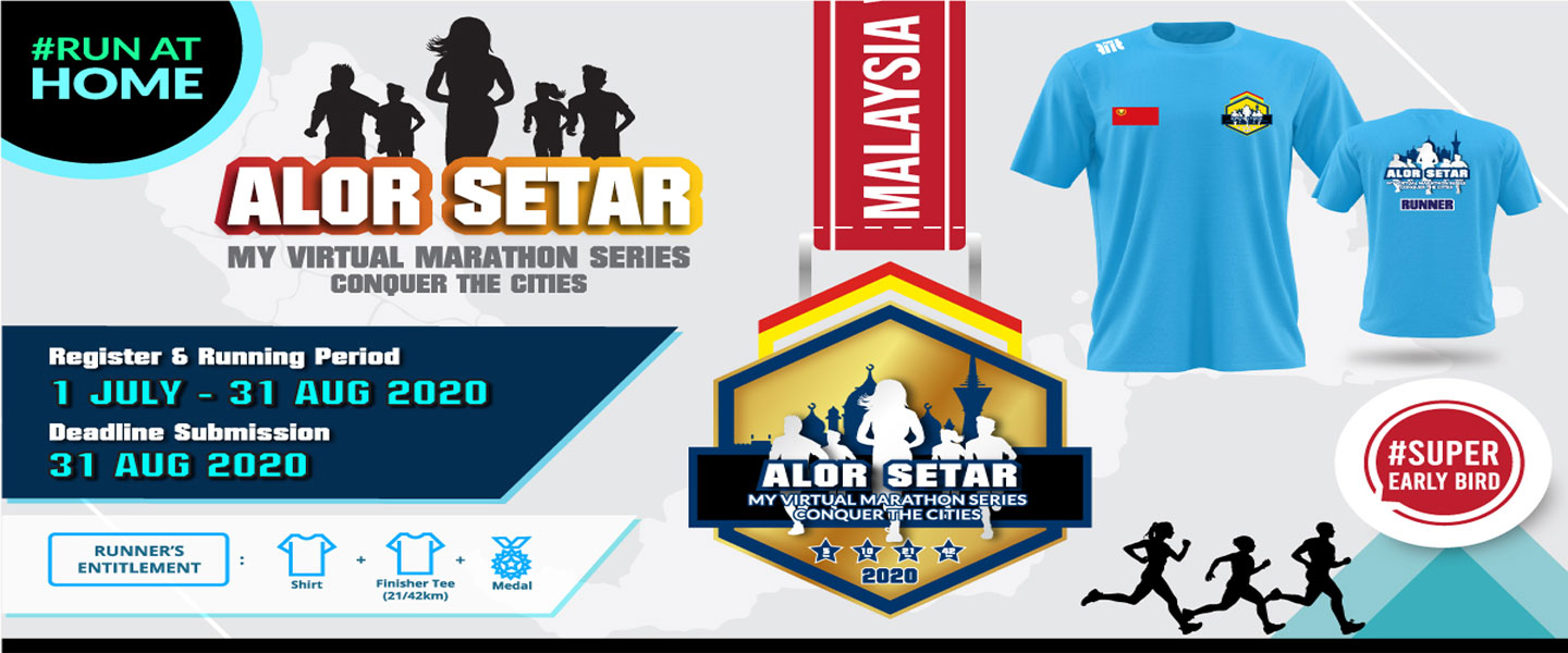 MY Virtual Marathon Series - Conquer the Cities (Alor Setar)