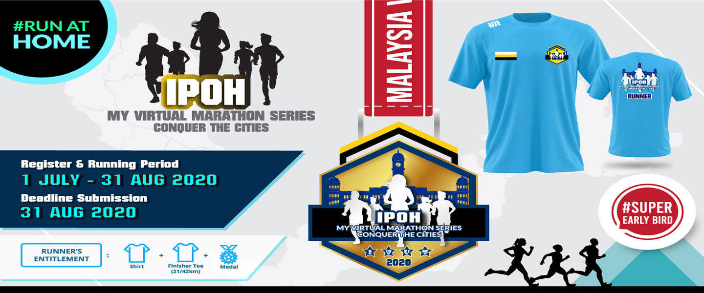 MY Virtual Marathon Series - Conquer the Cities (Ipoh)