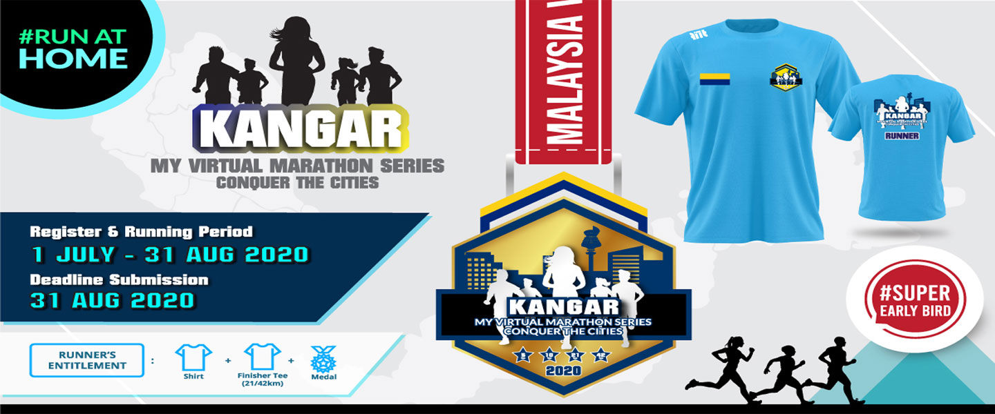 MY Virtual Marathon Series - Conquer the Cities (Kangar)