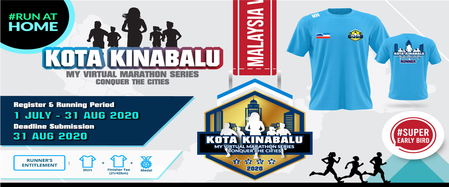 MY Virtual Marathon Series - Conquer the Cities (Kota Kinabalu)
