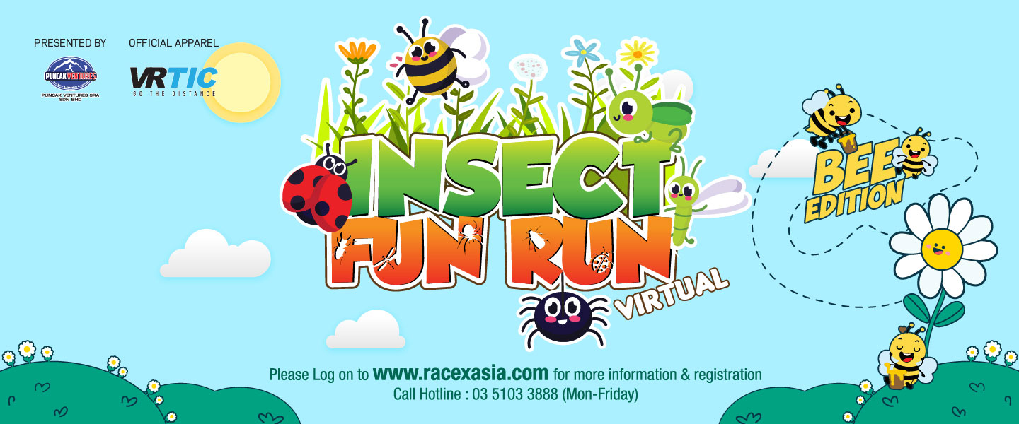 Insect Virtual Fun Run 2020 (Bee Edition)