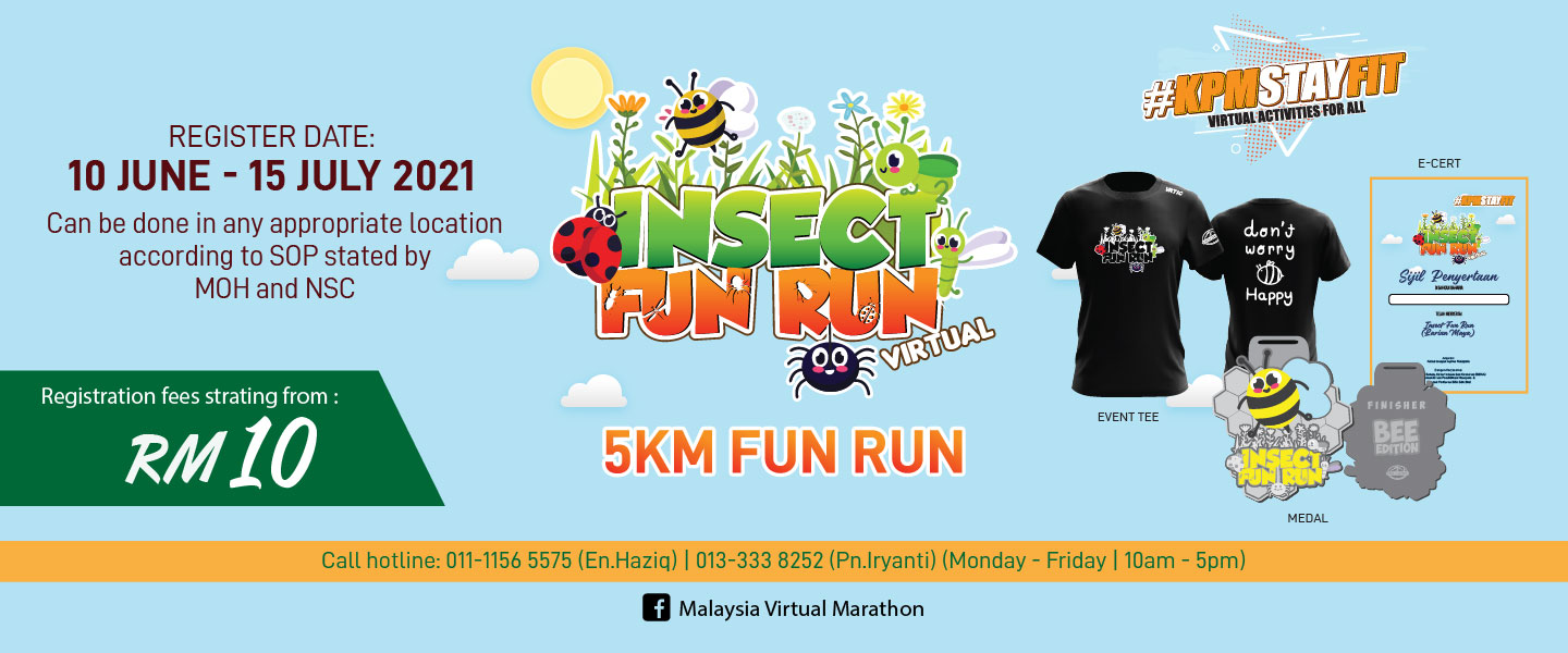 Insect Virtual Fun Run 2021
