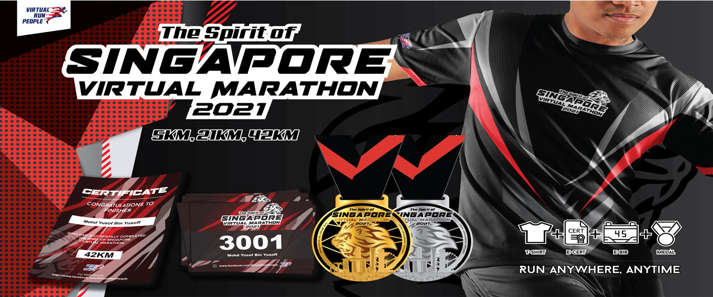 The Spirit of Singapore Virtual Marathon 2021