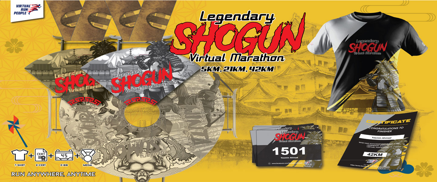 Legendary Shogun Virtual Marathon