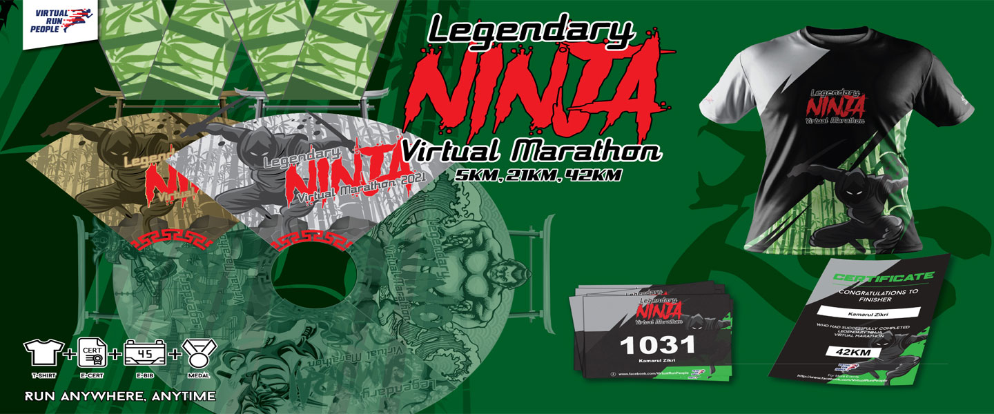 Legendary Ninja Virtual Marathon