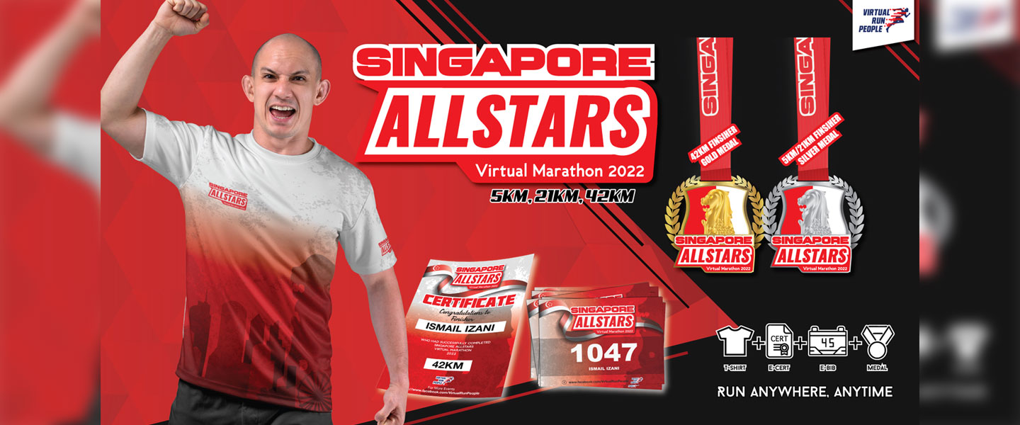 Singapore AllStars Virtual Marathon 2022		