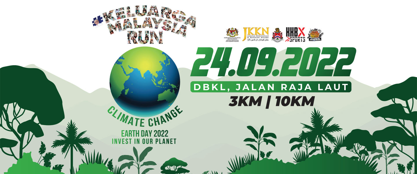 Keluarga Malaysia Run - Climate Change, Earth Day 2022, Festival Permainan Malaysia @ Kuala Lumpur, 2022