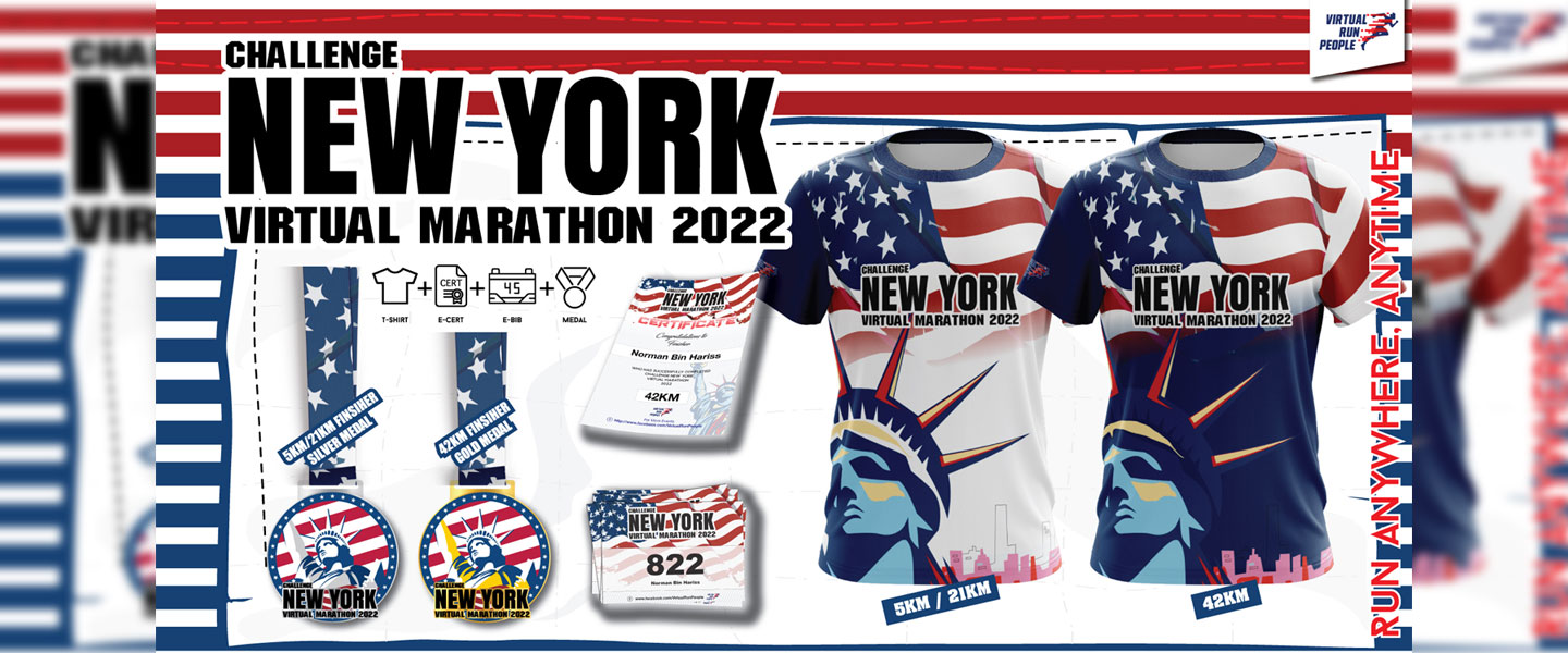Challenge New York Virtual Marathon 2022		