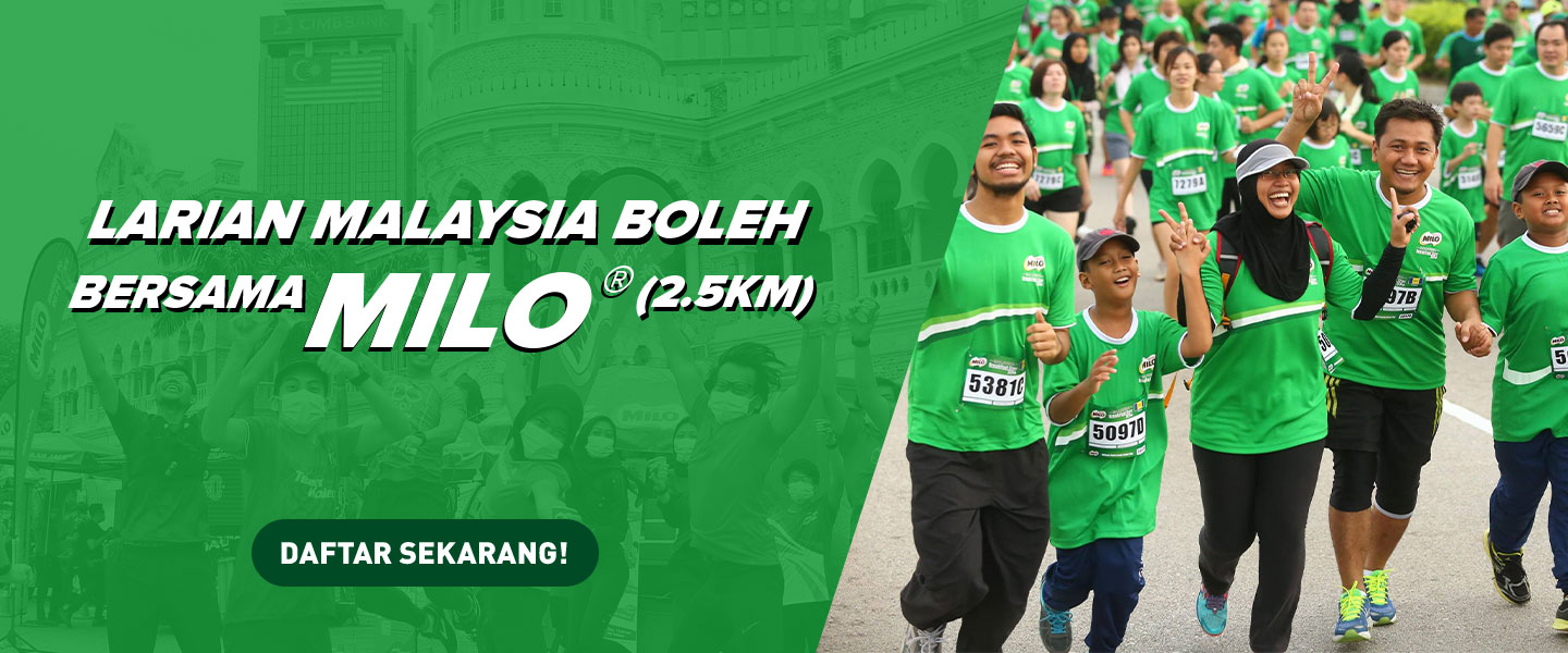 Larian Malaysia Boleh Bersama MILO® 2022
