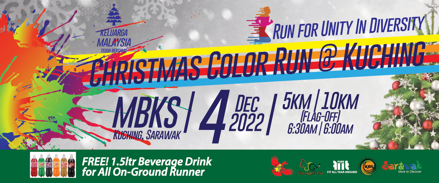 Christmas Color Run 2022 - Run For Unity