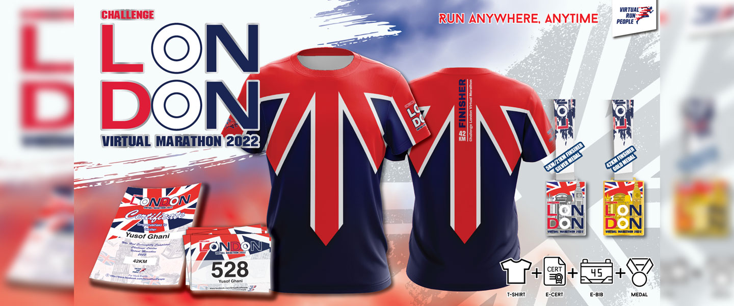 Challenge London Virtual Marathon 2022		