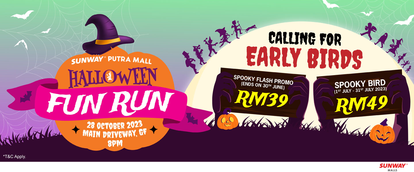 Sunway Putra Mall Halloween Fun Run 2023