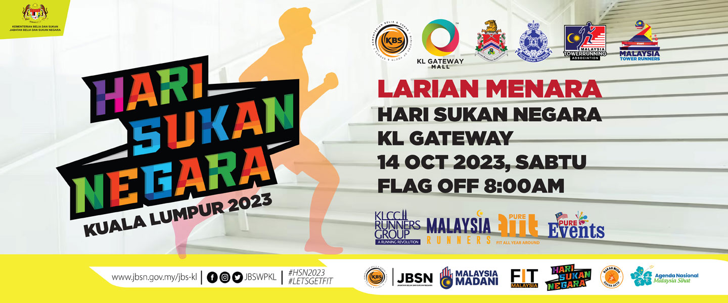 Larian Menara Hari Sukan Negara JBS Kuala Lumpur 2023