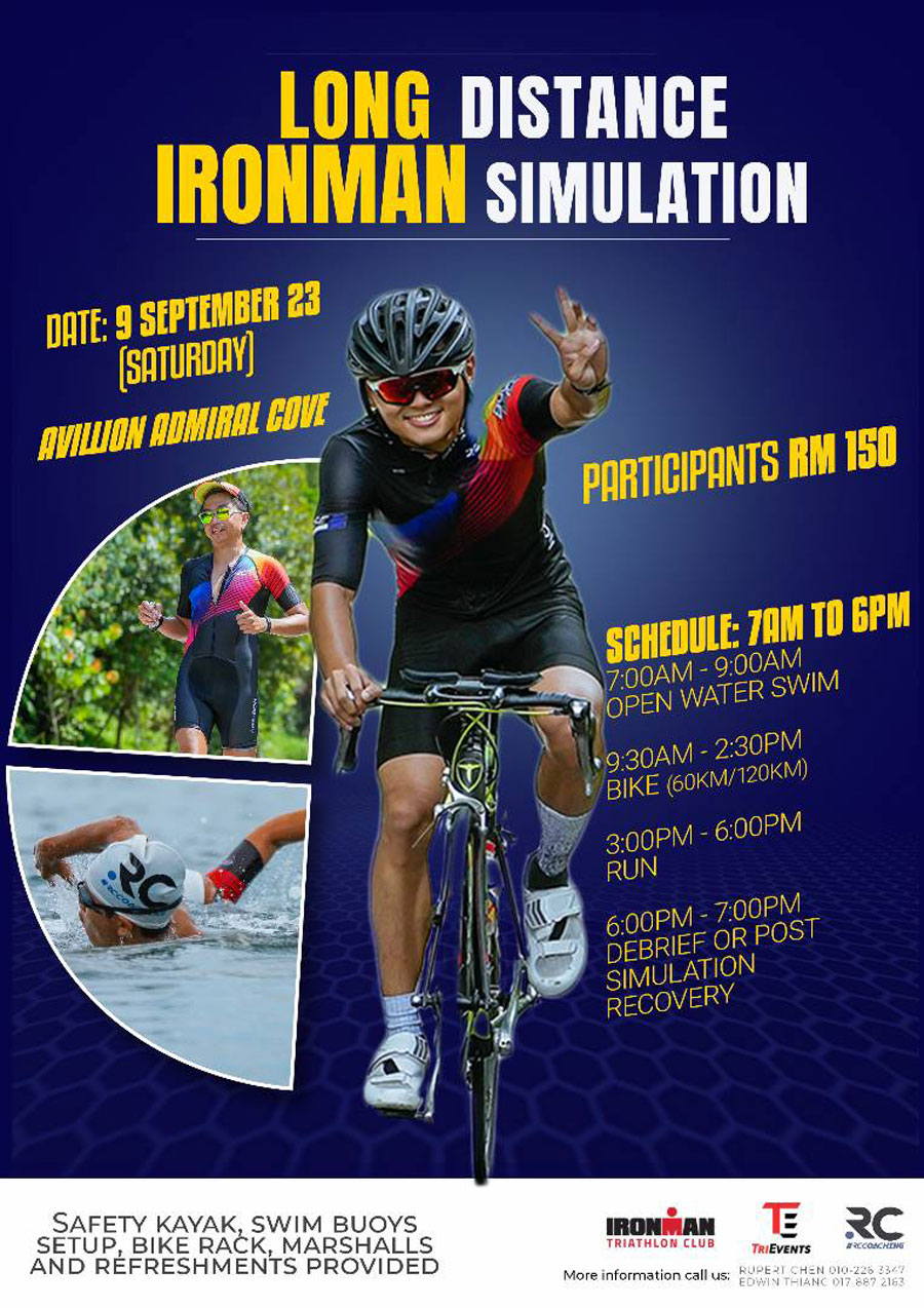 Long Distance IRONMAN Simulation RaceXasia