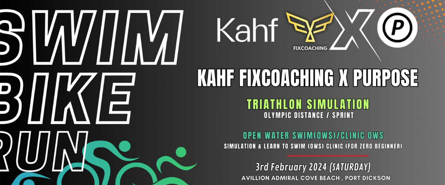 KAHF Fix Coaching X PURPOSE Tri Simulation & Open Water Swim