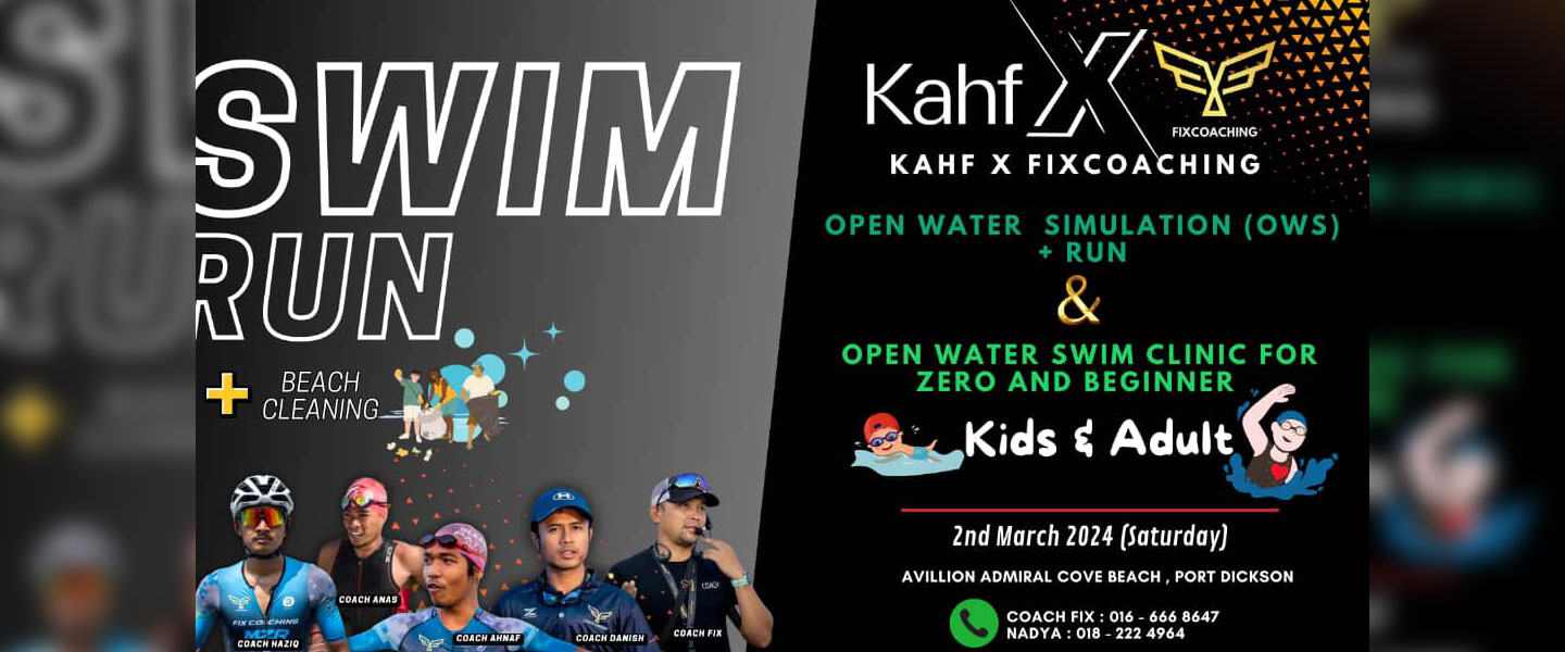 KAHF X Fix Coaching Open Water Simulation & Run