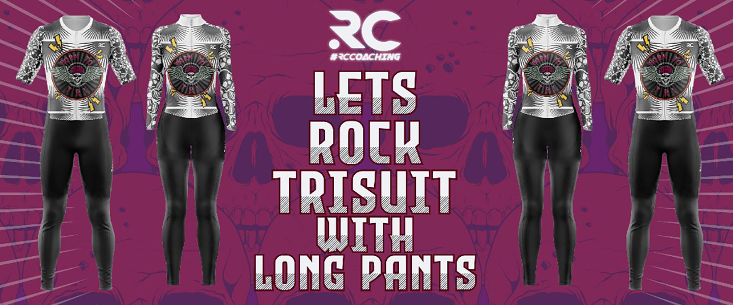 RC Coaching Lets Rock TriSuit with Long Pants