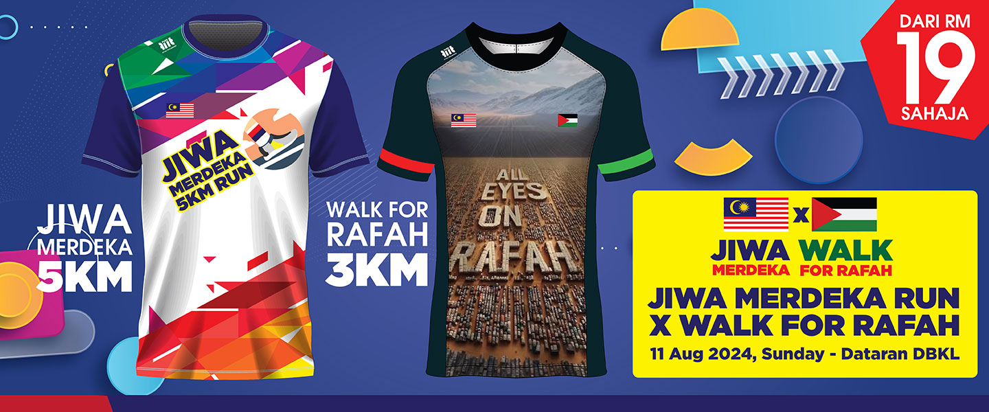 Jiwa Merdeka Run x Walk for Rafah 2024