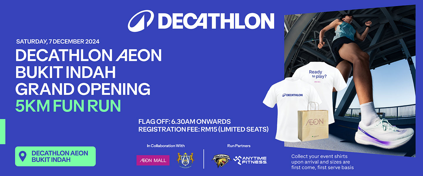 Decathlon Aeon Bukit Indah Grand Opening 5km Fun Run