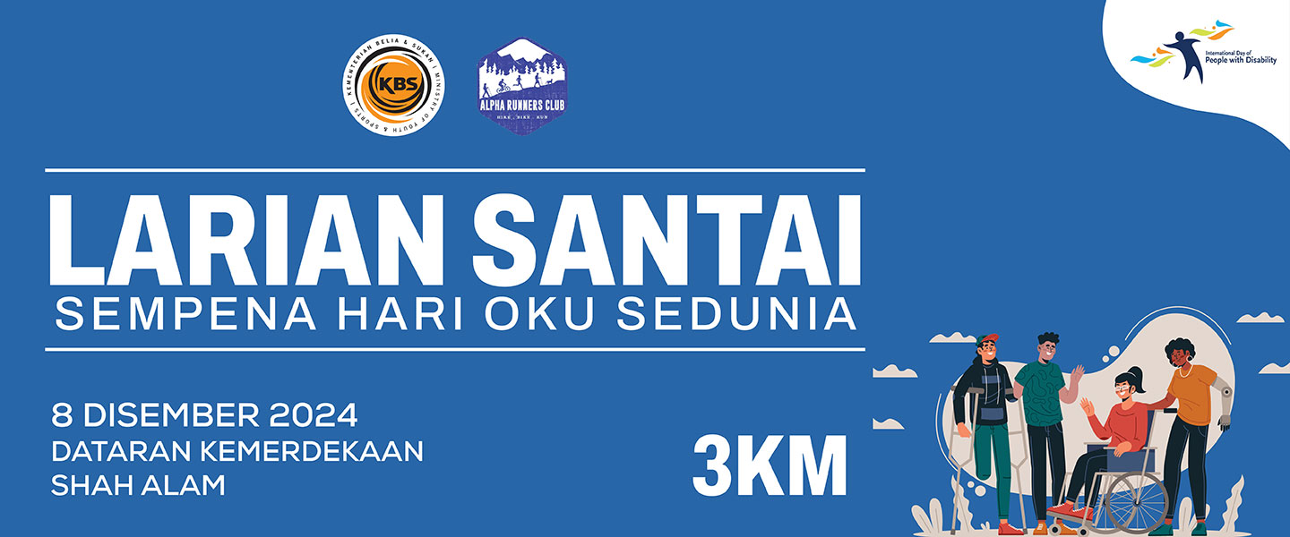 Larian Santai Sempena Hari OKU Sedunia