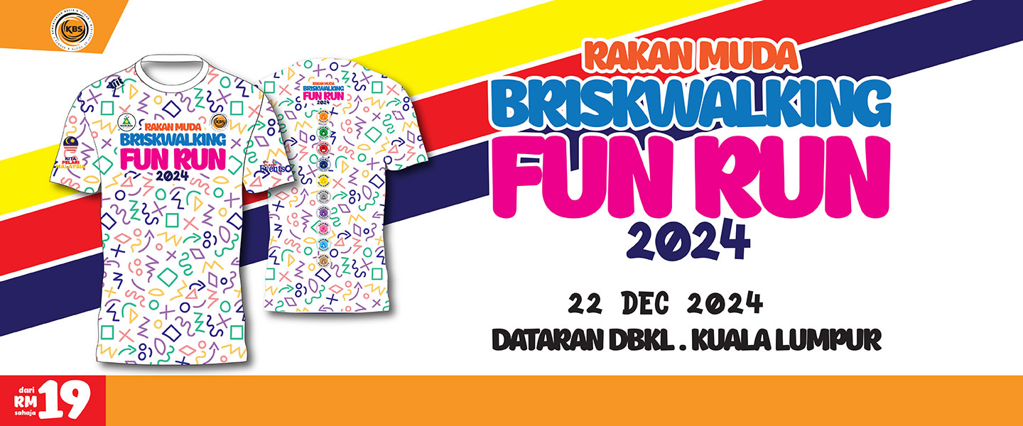 Rakan Muda 3.0 Briskwalking X Fun Run 2024