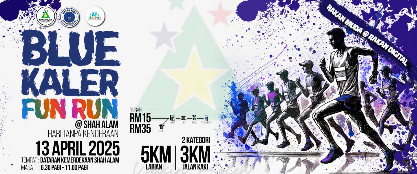 Blue Kaler Fun Run - Rakan Muda Rakan Digital 2025