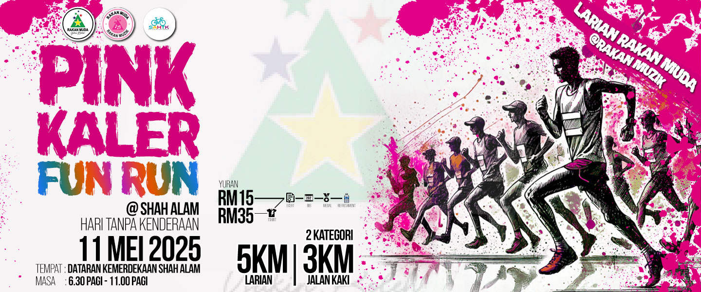 Pink Kaler Fun Run - Rakan Muda Rakan Muzik 2025