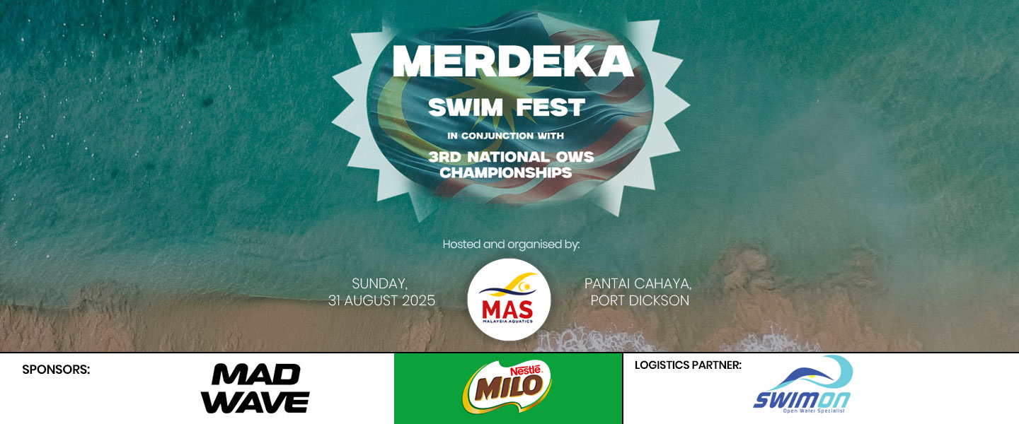 MERDEKA SWIM FEST in conjunction with 3rd National Open Water Swimming Championship