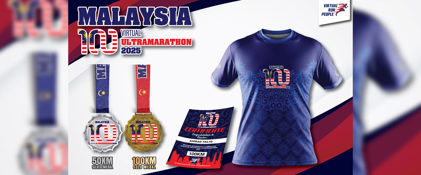 Malaysia 100 Virtual UltraMarathon 2025