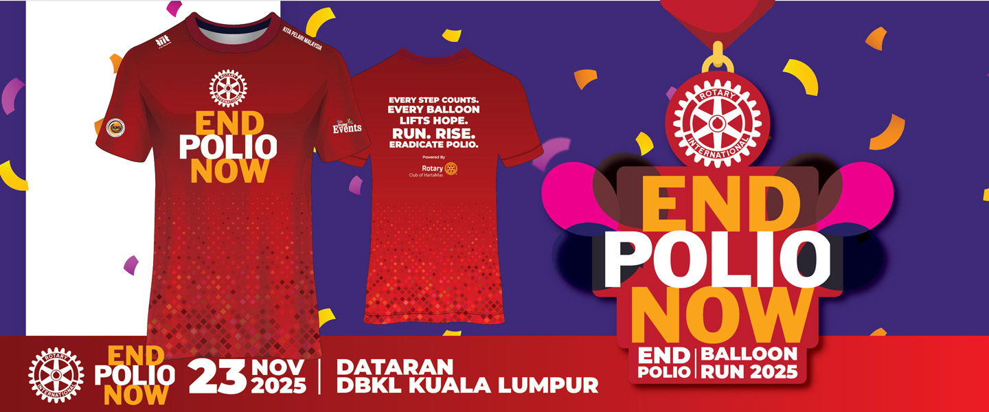 End Polio Balloon Run 2025