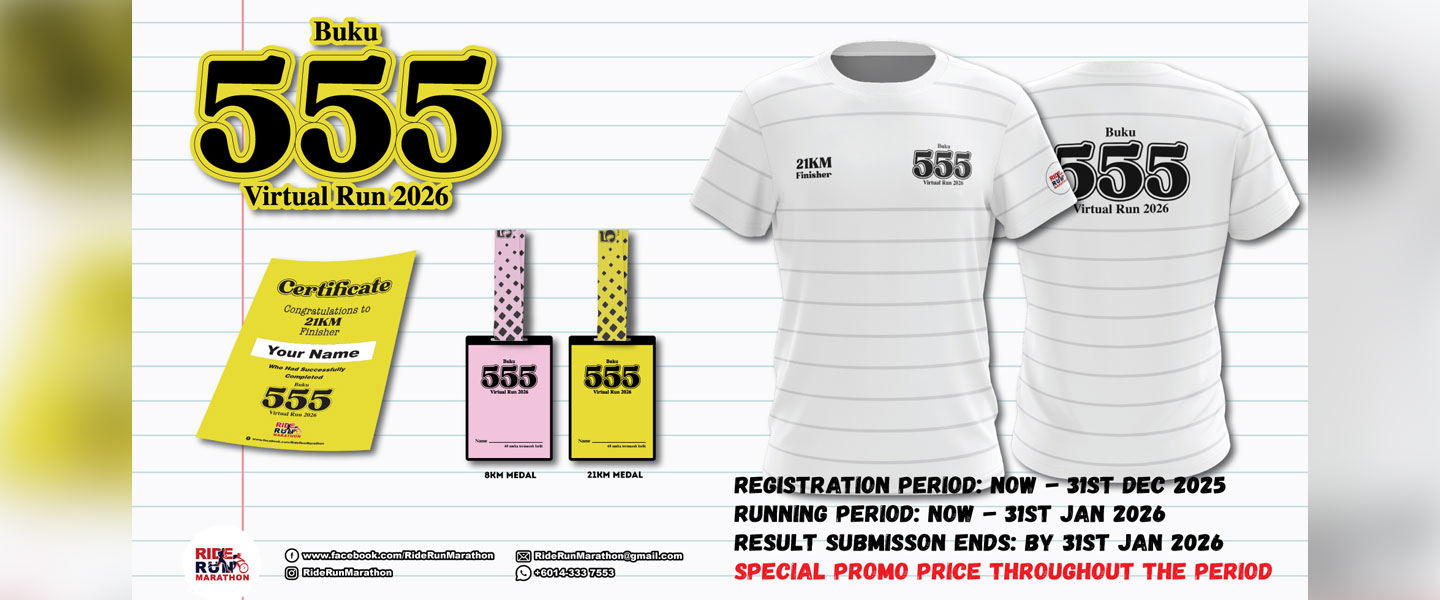 Buku 555 Virtual Run