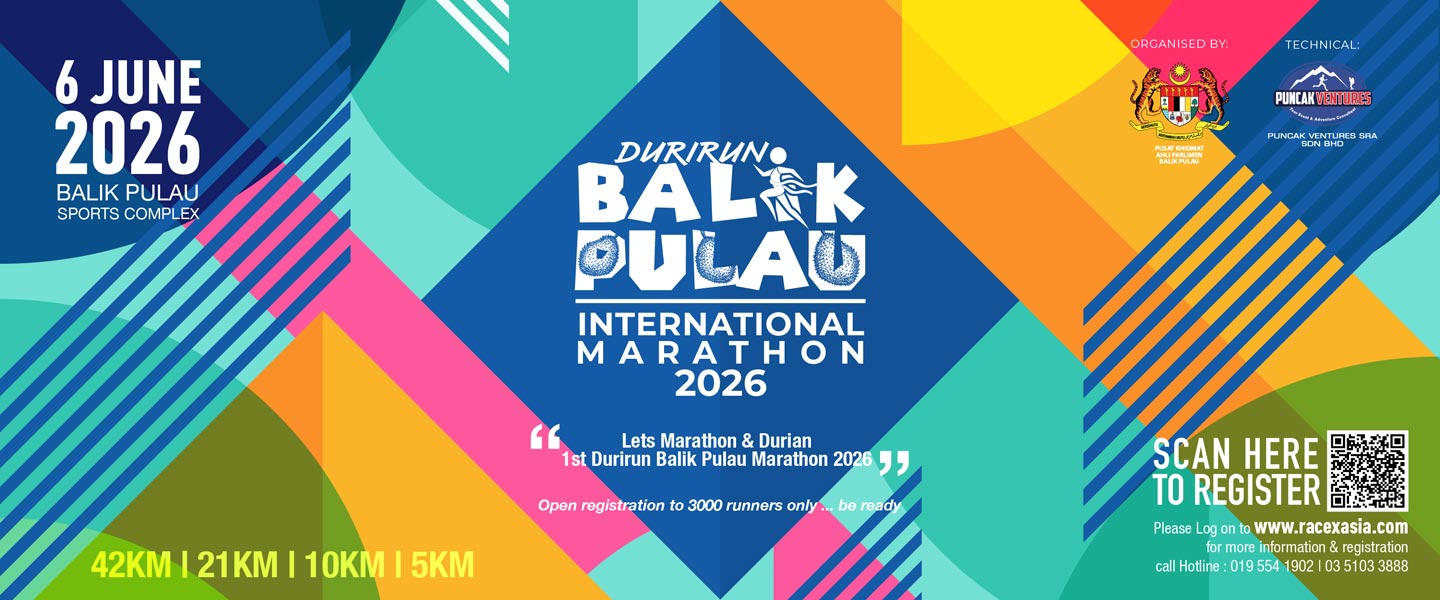 Durirun Balik Pulau International Marathon 2026
