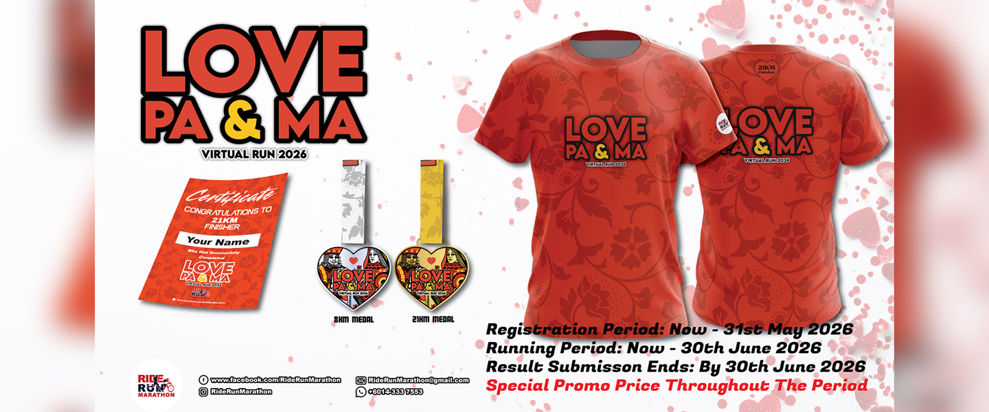 Love Pa & Ma Virtual Run 2026
