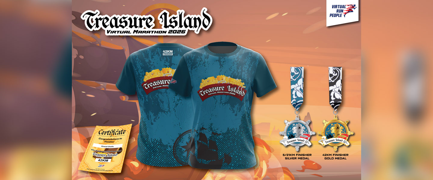 Treasure Island Virtual Marathon 2026 (Batch 2)
