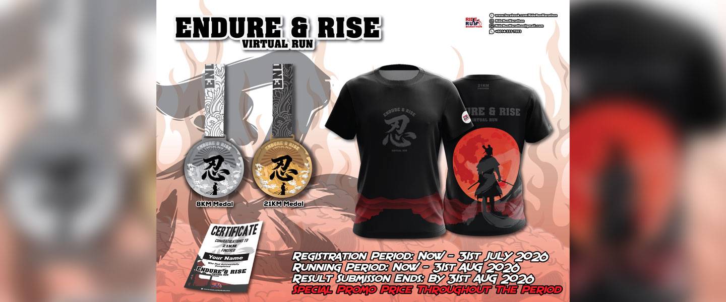 Endure & Rise Virtual Run 2026