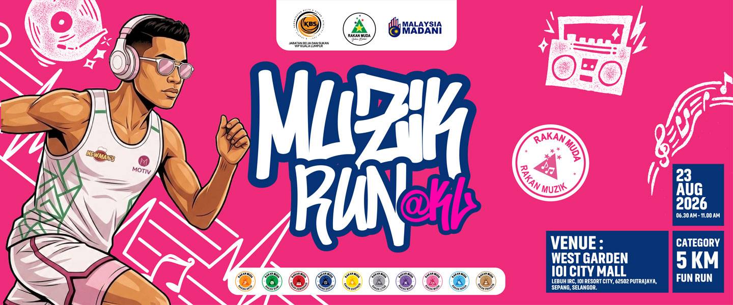 Muzik Run@KL in conjuction with Fiesta Rakan Muda KL 2026