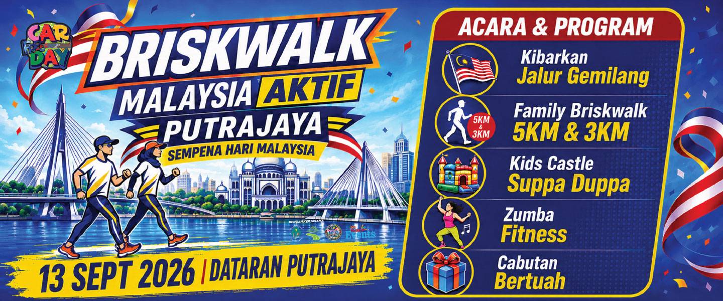 Briskwalk Malaysia Aktif Putrajaya 2026