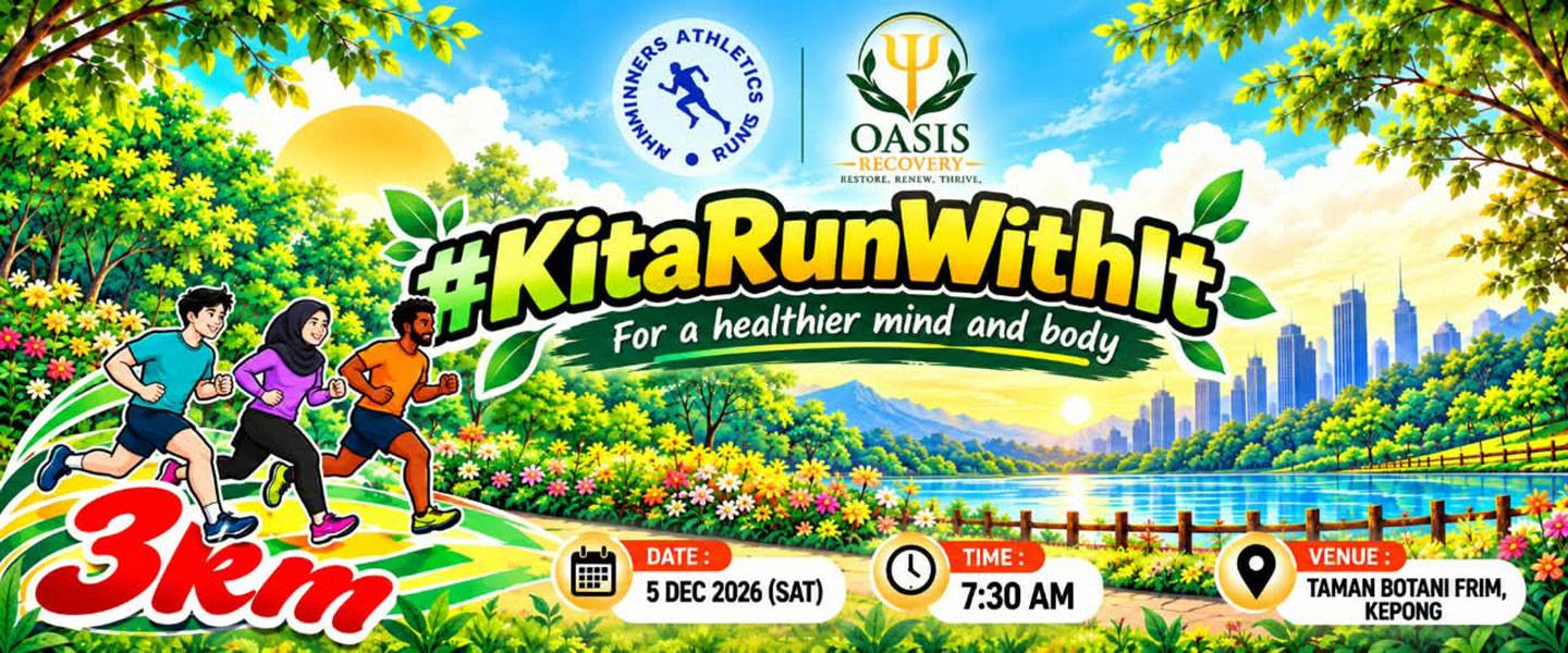 #KitaRunWithIt - For a healthier mind and body