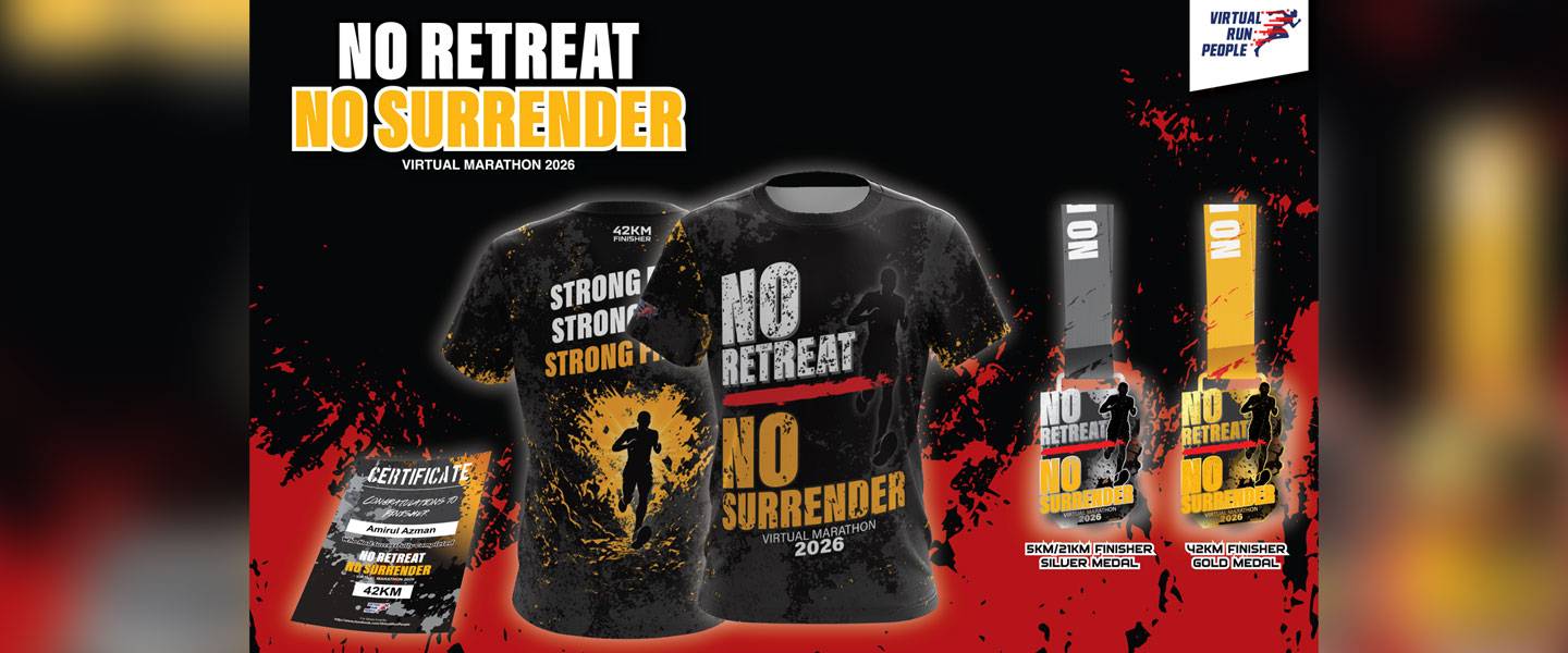 No Retreat No Surrender Virtual Marathon 2026