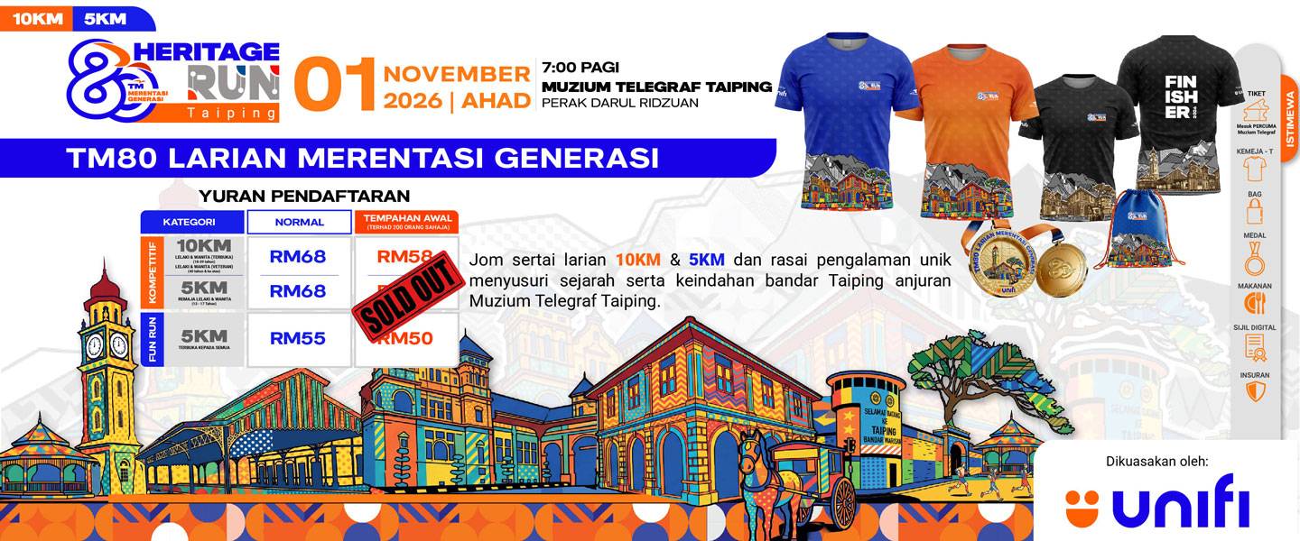 TM80 Heritage Run, Taiping